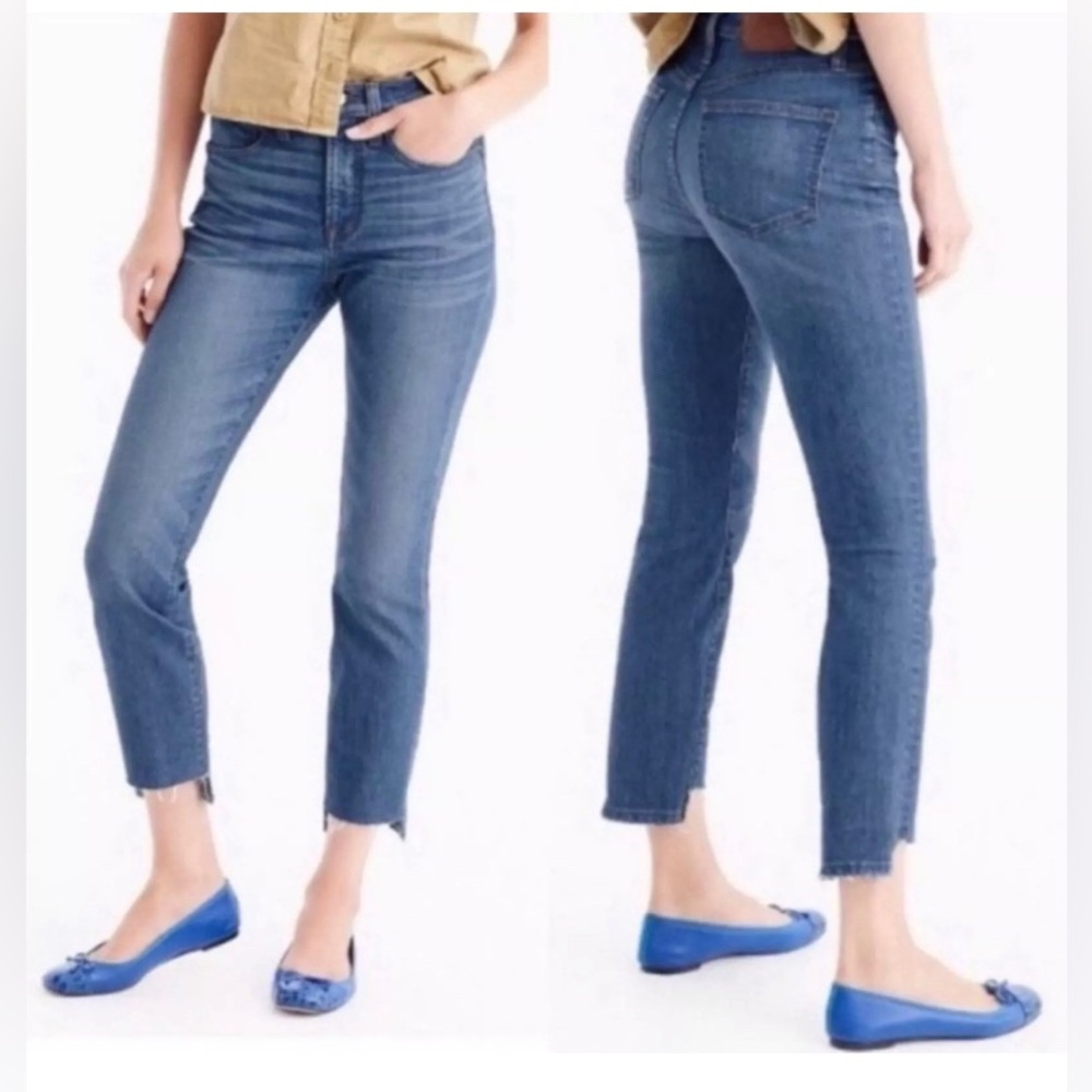 J Crew jeans vintage crop high waisted size 24